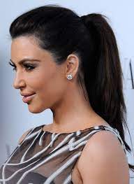 Kim Kardashian Hairstyles Ponytail Hairstyle For Straight Long Hair Popular Haircuts Kim Kardashian Hair Kardashian Hair Kim Kardashian Ponytail