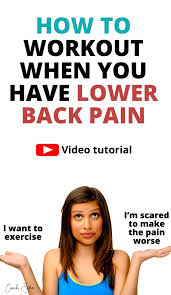 Take aaptiv's fitness quiz now and see our high quality fitness classes in app. A Safe Lower Back Pain Workout Plan Coach Sofia Fitness