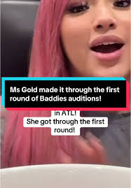 Ms Gold tells her experience
