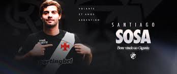 Vasco acerta a contratação do volante Santiago Sosa