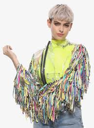 Harley Quinn Birds Of Prey Caution Tape Jacket Pin On Textiles