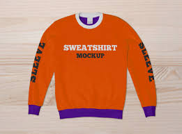 2 Free Round Neck Sweatshirt Mockups Psd In 2020 Round Neck Sweatshirts Sweatshirts Long Sleeve Sweatshirts