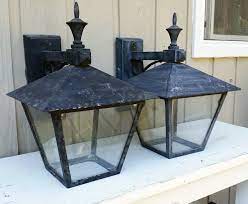 Antique Carriage House Lights Early 1900s Wall Mount Etsy House Lamp Outdoor Lamp Carriage Lights