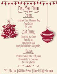 To get more templates about posters,flyers red new year new year reunion dinner party family event poster template. New Years Eve Menu Template Postermywall