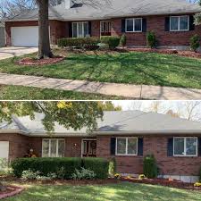 Your brick ranch stock images are ready. Help Exterior Curb Appeal Color For A Red Brick House