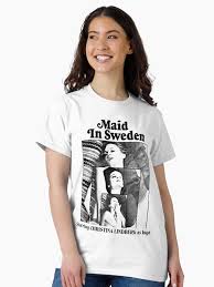 Maid in Sweden" Classic T-Shirt for Sale by ChickenFund | Redbubble