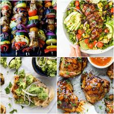 Some doctors recommend pork as an alternative to beef, so when you're trying to minimize the amount of red meat you consume each week, pork chops are a versatile meat choice that makes. 25 Best Grilled Chicken Recipes For Summer Joyful Healthy Eats
