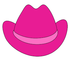 Cowboy Hat Ten Gallon Hat Clipart Free Clip Art Image 17561 Diy Kids Birthday Party Pictures Of Hats Free Clip Art