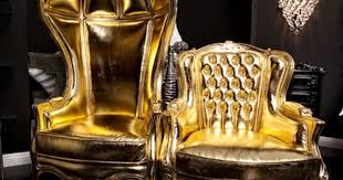 Gold And Glamorous Tufted Chair Cool Chairs Design
