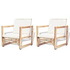 Only confirmed orders and reservations can be delivered for more furniture models pm please #vitamalagasy. Kkmoon 2pcs Chaise De Salon De Jardin En Bambou 60 X 65 X 72 Cm Cdiscount Jardin