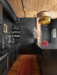 Beautiful black kitchen cabinets (design ideas) this picture gallery showcases black kitchen cabinets in a variety of designs to get ideas for matching countertops, flooring, islands, tables & decor. Apparently The Kitchen Is The Most Popular Room For Renovation Dark Kitchen Black Kitchen Cabinets House Interior