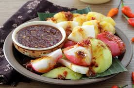 Simpen dlu resepnya soalnya ngiler da yg jual. Resep Rujak Buah Bumbu Honje