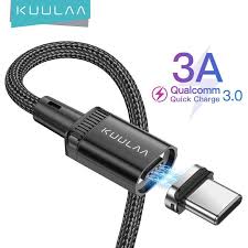 I can't get it right keep. Kuulaa Magnetic Usb Charger Cable Type C Cable For Samsung S20 S10 Xiaomi Redmi Huawei P10 P30 P40 Ipad Fast Charging Cables Phone Data Code Buy From 5 On Joom E Commerce