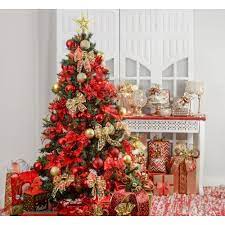 Kit Arvore De Natal Decorada 150cm C 43 Enfeites Cromus Arvore De Natal Magazine Luiza