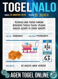 Prediksi Togel Online Live Draw 4d Togelnalo Dki Jakarta 25 Agustus 2016 4 Juli September 24 Juli