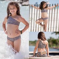 Naive teenage daughter in bathing suit teases a group of men on a balcony during a vacation bbq before being seduced and banged by them. 2017 Cute Biquni 3pcs Kids Baby Girl Leopard Bow Bikini Set Swimwear Swimsuit Bathing Suit Kid Children Two Pieces Swimming Suit Suit Swim Children Swimmingkids Swim Aliexpress