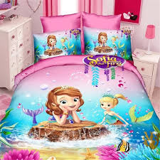 Storytime doesn't have to end when they get into bed. Disney Cartoon Sophia Princess Kids Girls Bedding Set Duvet Cover Bed Sheet Pillow Cases Twin Single 2 3 4 Pieces For 1 2 M Bed Bedding Sets Duvet Bedding Setgirls Bedding Set Aliexpress