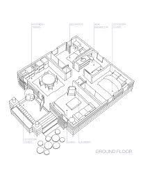 Open floor plan 2 bedroom tiny house. Two Bedroom Bungalow Tiny House Plan Neat Plans Open Concept Floor Story Landandplan