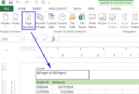On the insert tab, in the text group, click header & footer. How To Print An Excel With Page Numbers Excel Examples