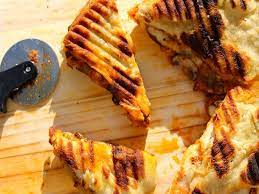 Grilled Pizza Panini Sandwich Recipe Recipe Panini Sandwich Sandwich Recipes Panini Recipes