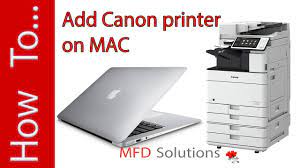 Seleccione el contenido de asistencia. Install Canon Ir Advance Printer Driver On Mac Mfd Solutions Youtube