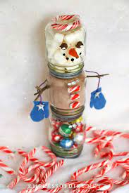 Make Snowman Hot Chocolate Kits In Jars Empress Of Dirt