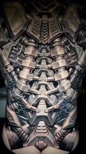 Eltattoo666 Mechanical Full Body Ink In Progress