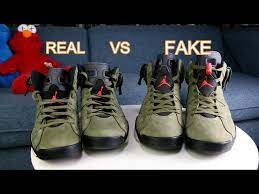 Because most if not all the cactus jack af1 went through the snkrs raffle. Air Jordan 6 Travis Scott Real Vs Fake Youtube