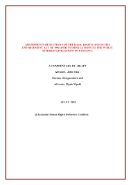 • provide for consequential changes to the. Pdf Bradea Commentary Onesmo Olengurumwa And John Seka Academia Edu