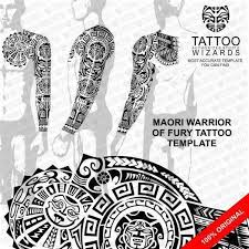 Aquí presentamos tatuajes hombro chica que está buscando con las imágenes más bellas. Maori Warrior Of Fury Vector Tattoo Template Stencil Tattoo Wizards Maoritattoos Tattoo Templates Maori Tattoo Tattoo Stencils
