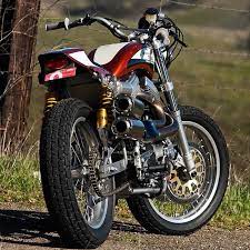 The Punisher A Harley Powered Street Tracker By Mule Tracker Motorcycle Street Tracker Motorcycle