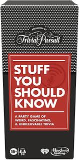 If you can answer 50 percent of these science trivia questions correctly, you may be a genius. Amazon Com Hasbro Gaming Trivial Pursuit Game Stuff You Should Know Edition Trivia Questions Inspired By The Stuff You Should Know Podcast Game For Ages 16 And Up Toys Games