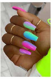 If you want to recreate nails like these you can buy. 40 Cute Bright Summer Acrylic Nails Designs Bright Summer Acrylic Nails Coffin Neon Brightsummera Pink Nails Summer Nails Bright Summer Acrylic Nails
