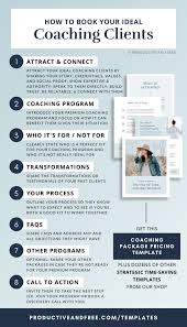 Keep track of commitments, follow through on action plans, and take quality of work to the. Coaching Package Template Productive And Free