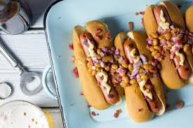 Then the tangy hot dog—i love that pop! Boston Bean Dog Hummus Recipes Guacamole Recipes From Sabra