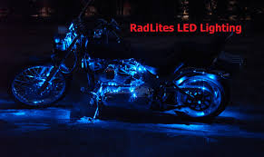12 Piece 126 Led Neon Motorcycle Kit Body And Engine Accent Lighting Radlites