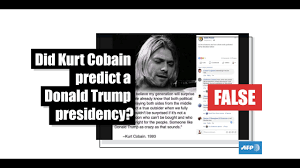 Now, i know donald trump doesn't like to think of himself as small anything, but, but that's how you define small businesses if you're getting business income. No Nirvana Frontman Kurt Cobain Did Not Predict A Donald Trump Presidency Fact Check