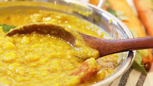 Mild In Spiciness Yet Rich In Flavour Dhal Dal Curry Is Often Eaten With The Famous Roti Canai Also Known As Roti Dhal Recipe Dhal Curry Vegetarian Dishes