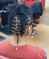 Nhiconvention On Instagram We Re Loving This Updo Locs Updo Short Locs Hairstyles Locs Hairstyles Dreadlock Hairstyles