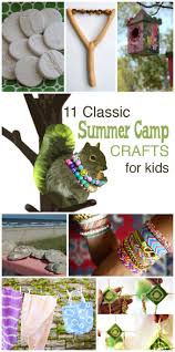 40 backyard and camping crafts for kids. 11 Classic Summer Camp Crafts For Kids Tinkerlab