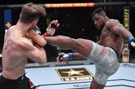 Francis ngannou, with official sherdog mixed martial arts stats, photos, videos, and more for the heavyweight fighter from france. V8 Ew1dtfao4 M