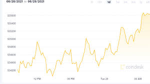 Bitcoin's price was bound to rise in 2020, by dint of a sheer technical fact: Bitcoin Price Pierces 35 000 Etf Race Heats Up Fox Business