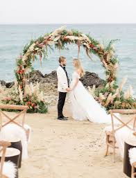 This Elegant Beach Wedding Captures Crete S Undeniable Charm With Images Beach Wedding Decorations Reception Beach Wedding Reception Beach Wedding