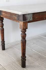 Italian Farm Table With White Marble Top Farm Table White Marble Table Marble Tables Living Room