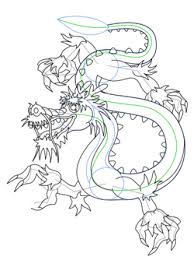 Chinese Dragon Drawing Step By Step Lesson Chinese Dragon Drawing Dragon Drawing Chinese Dragon