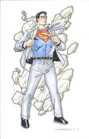 Maybe you would like to learn more about one of these? Superman By Aaron Lopresti In Eric Peters S Superman Commissions Other Sketches Comic Art Gallery Room