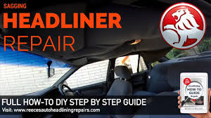 12 rawson street, lidcombe, new south wales 2141, australia. Holden Commodore Rooflining Vn Vp Vr Vs Sagging Headliner Repair How To Fix Car Roof Lining Youtube