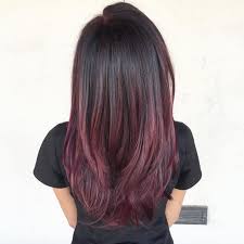 Balayage Red Highlights Red Balayage Hair Hair Color Mahogany Hair Color Balayage