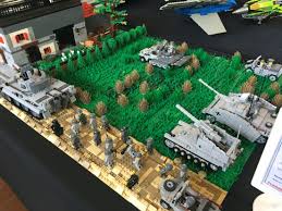 Brickvention 2016 The Royal Melbourne Exhibition Building Wwi Battle Front Exhibition Building Table Decorations Decor