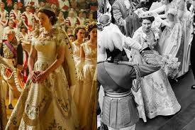 Of kneeling in front of elizabeth at her coronation — and also likely balked at the breech of protocol. How Netflix S The Crown Re Created Elizabeth Ii S Coronation In Epic Detail Vanity Fair